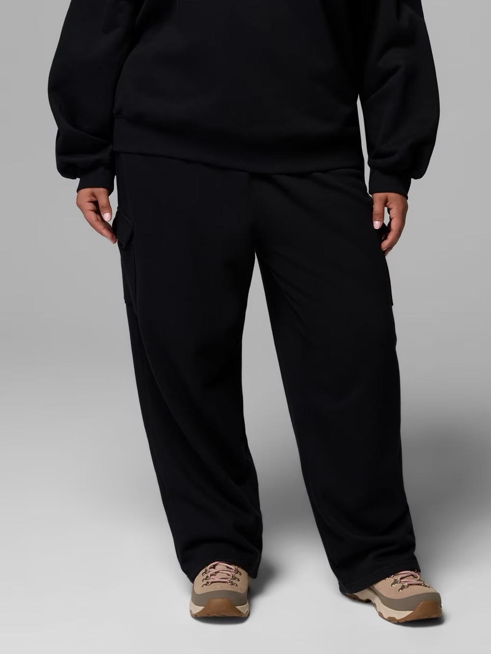 Women's Aldermore Fleece Cargo Sweatpants - Plus Size
